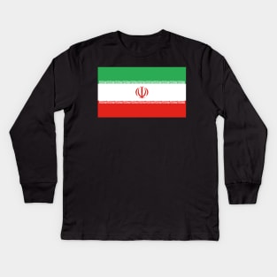 Iran Kids Long Sleeve T-Shirt